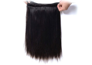 Silky Straight Wave Real Brazilian Human Hair Weave Clean Without Lice Or Knots supplier