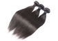 Black Straight 100 Percent Human Hair Bulk Natural Luster With Smooth Feeling supplier