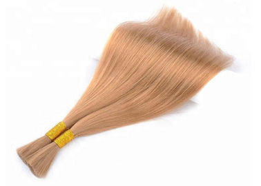 No Weft Colored Bulk Human Hair Extensions Clean Healthy Without Knots Or Lice supplier