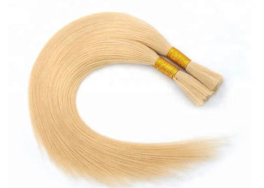 No Weft Colored Bulk Human Hair Extensions Clean Healthy Without Knots Or Lice supplier