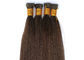 Straight Remy Pre Bonded Human Hair Extensions Natural Color Durable Long Lasting supplier