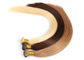 Strong Glue Pre Bonded Hair Extensions , Pre Bonded Stick Tip Hair Extensions supplier