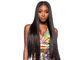 Natural Straight Real Hair Colored Hair Wigs , Full Lace Front Wigs For Black Women supplier