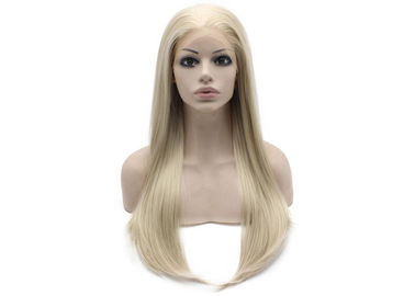 Double Wefts Real Colored Hair Wigs Soft Clean Without Shedding Or Tangling supplier