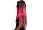 European Colored Human Hair Lace Front Wigs 31 Inch With Heat Resistant Fiber supplier