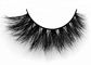 100% Mink Fur Invisible Band Eyelashes , Fashion Design Thick False Eyelashes supplier