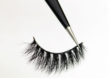 Super Soft Clear Band False Eyelashes High Durability 0.1 - 0.12mm Thickness supplier