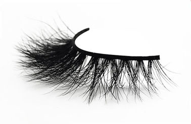 Hand Made Invisible Band Eyelashes Soft Cotton Black Band 6mm To 15mm Mixed supplier