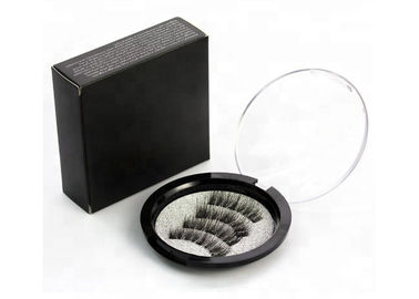 Beautiful False Eyelashes 6D Magnetic Lashes Double Magnet Fake Eye Lashes supplier