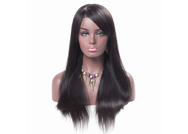 10A Grade Full Lace Human Hair Wigs , Straight Cambodian Hair Full Lace Wigs No Tangle supplier